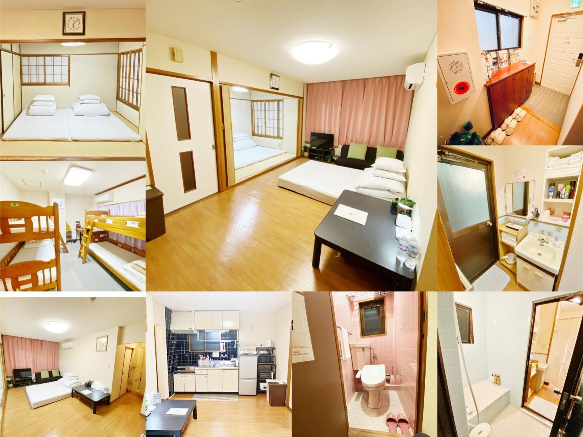 Guesthouse017: Central Tokushima Private Room near Awa Odori Kaikan Exterior photo